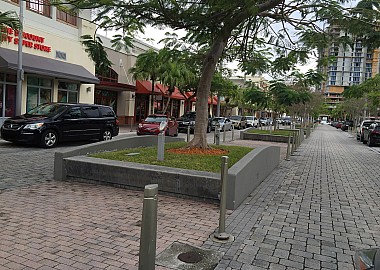 Outdoor Shopping Plaza
